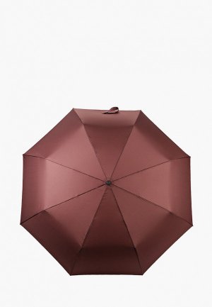 Зонт складной Eleganzza Smart. Цвет: коричневый