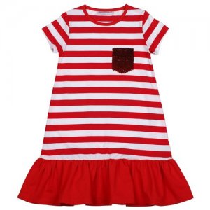 Платье летнее для девочки (Размер: 92), арт. 914048 Sweet Berry. Цвет: белый/красный
