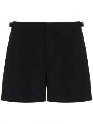 Пляжные шорты Setter Orlebar Brown. Цвет: черный