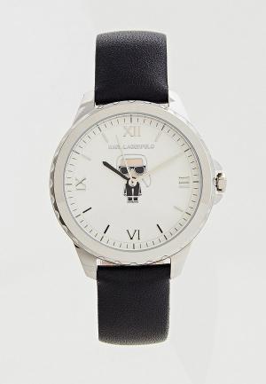 Часы Karl Lagerfeld. Цвет: черный