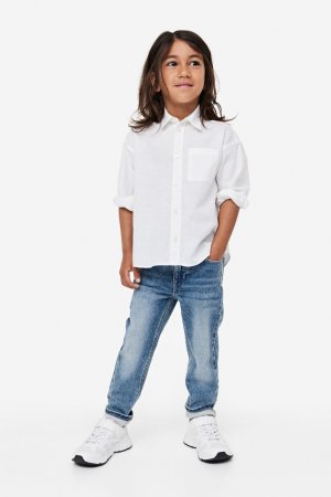 Супермягкие джинсы узкого кроя H&M