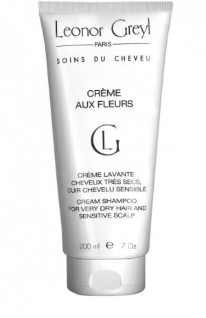 Крем-шампунь с экстрактами цветов Crème aux Fleurs Leonor Greyl. Цвет: бесцветный