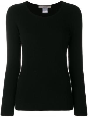 Пуловер с длинными рукавами La Fileria For D'aniello. Цвет: черный