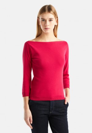 Вязаный свитер BOAT NECK United Colors of Benetton, цвет red Benetton