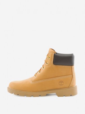 Ботинки детские 6 In Classic Boot, Желтый Timberland. Цвет: желтый