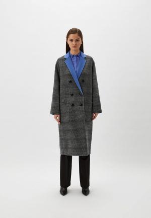 Пальто Max&Co ALGERI. Цвет: серый