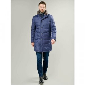 Куртка , размер 56, синий Bazioni. Цвет: синий