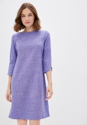 Платье Maurini. Цвет: фиолетовый