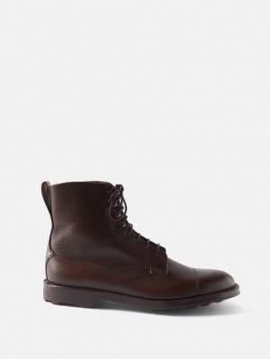Кожаные ботинки galway на шнуровке , коричневый Edward Green