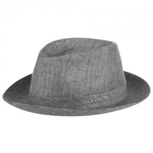 Шляпа , размер 59, серый STETSON. Цвет: серый