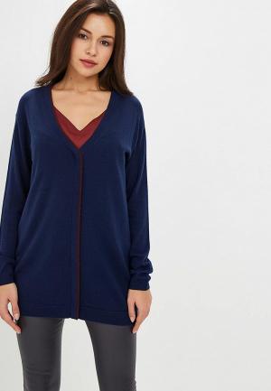 Пуловер Pietro Filipi. Цвет: синий
