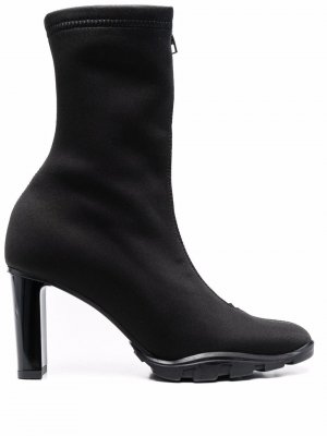 Zipped-up ankle boots Alexander McQueen. Цвет: черный