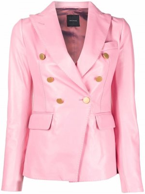 Lizzie double-breasted blazer Tagliatore. Цвет: розовый
