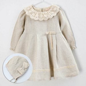 Платье , размер 62/40, бежевый Baby Rose. Цвет: бежевый