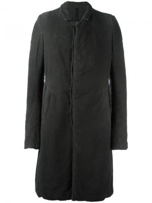Пальто с потайной застежкой Poème Bohémien. Цвет: серый