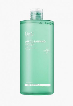 Вода для снятия макияжа Dr.G очищающая с нейтральным рН CLEANSING WATER, 490 мл. Цвет: прозрачный
