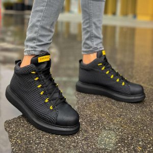 CHEKICH, оригинальные брендовые повседневные мужские ботинки черного и желтого цвета GRT Milano, высокого качества, CH111 Chekich
