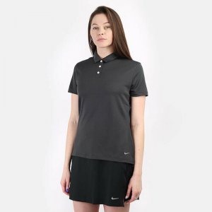 Поло Dri-FIT Victory Womens Golf Polo, размер M, серый NIKE. Цвет: серый