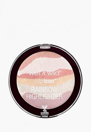 Хайлайтер Wet n Wild Unicorn Glow Hot Spot PPK color icon rainbow. Цвет: разноцветный