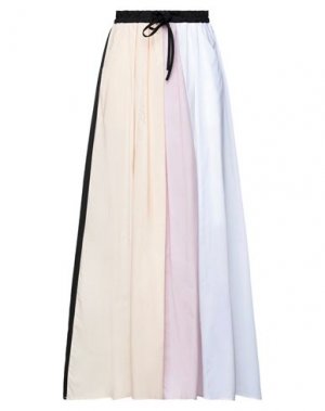 Длинная юбка HACHE. Цвет: белый