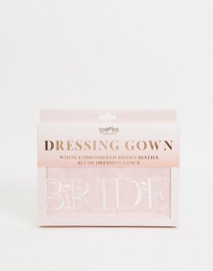 Халат для девичника с надписью Brides Besties Wedding-Розовый цвет Ginger Ray