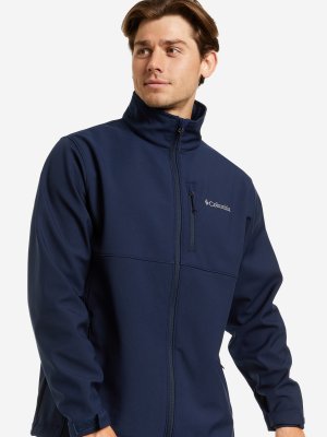 Ветровка мужская Ascender Softshell Jacket, Синий Columbia. Цвет: синий