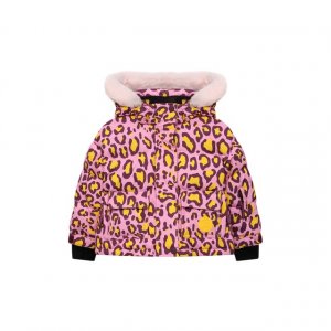 Пуховая куртка Dolce & Gabbana. Цвет: розовый