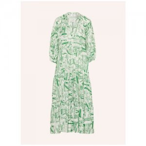 Платье женское ottodame размер 42 ottod'ame. Цвет: зеленый