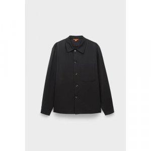 Куртка-рубашка, размер 54, черный Barena. Цвет: черный