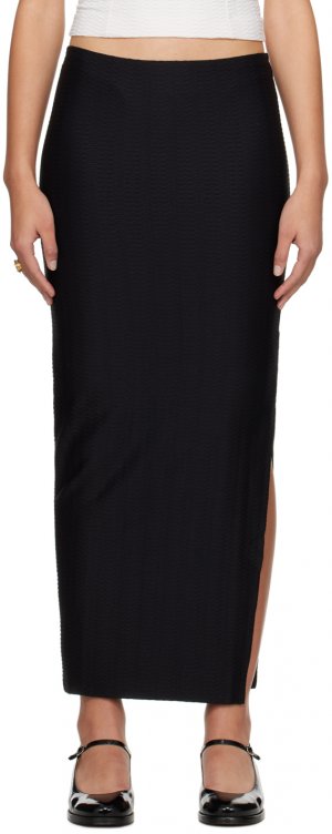 Черная длинная юбка Salome A.P.C.