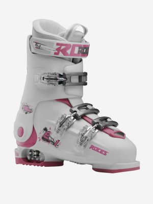 Ботинки горнолыжные детские Idea, Белый Roces. Цвет: белый