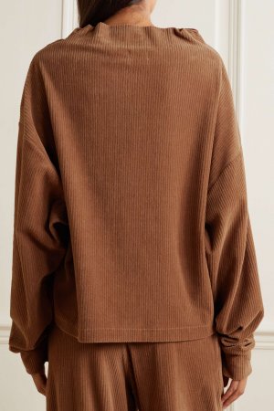 LESET вельветовый свитер Sophie из смесового хлопка, светло-коричневый