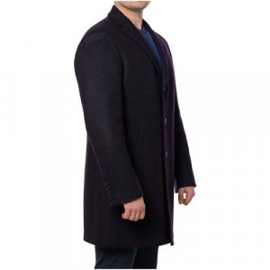 Пальто , размер 54/188, бордовый Van Cliff. Цвет: бордовый