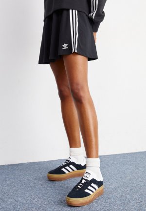 Юбка А-силуэта 3 STRIPE SKIRT adidas Originals, цвет black Originals
