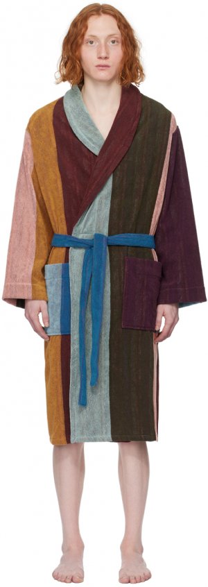 Многоцветный халат в полоску Artist , цвет Multicolor Paul Smith