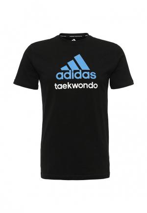 Футболка adidas Combat Community T-Shirt Taekwondo. Цвет: черный