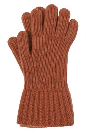 Кашемировые перчатки Colombo. Цвет: коричневый
