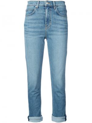 Укороченные джинсы Proenza Schouler. Цвет: синий
