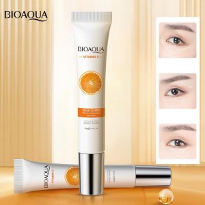 BIOAQUA Увлажняющий крем для глаз с витамином С, осветляющий уход за областью вокруг глаз, омоложение, глазами,