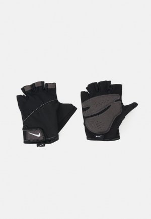 Перчатки с короткими пальцами WOMENS GYM ELEMENTAL FITNESS GLOVES , цвет black/white Nike