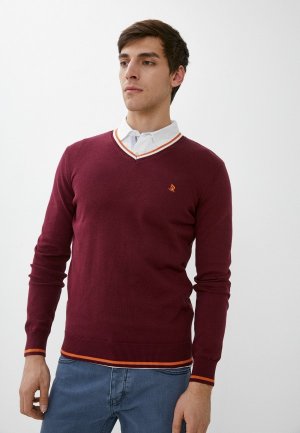 Пуловер Giorgio Di Mare. Цвет: бордовый