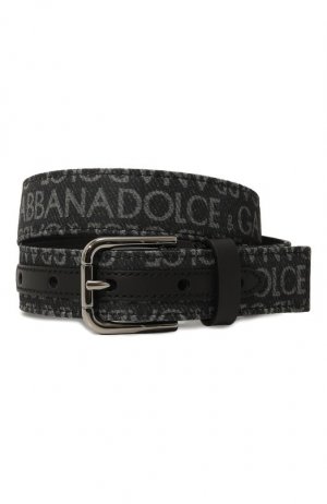 Ремень Dolce & Gabbana. Цвет: чёрный