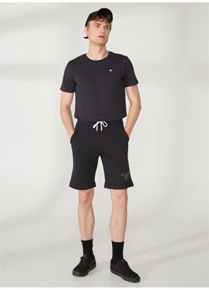 Черные мужские спортивные шорты Fred Mello