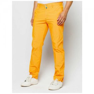 Мужские брюки чинос Lyon Futureflex 3375-7 (Артикул: 33757/000/02450/46_Размер: 3434) PIERRE CARDIN. Цвет: оранжевый