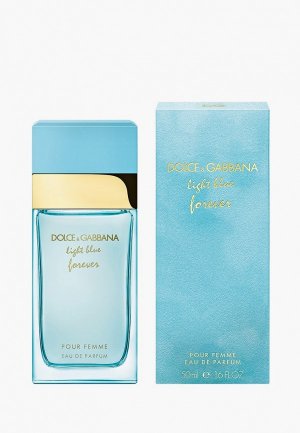 Парфюмерная вода Dolce&Gabbana Light Blue Forever, 50 мл. Цвет: прозрачный