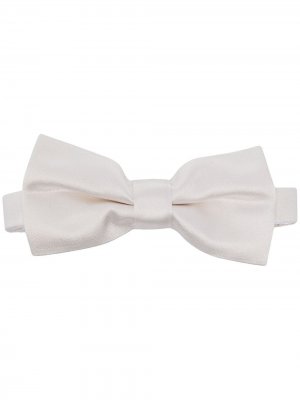 Шелковый галстук-бабочка Givenchy. Цвет: белый