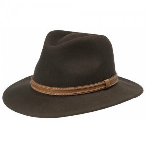 Шляпа , размер 61, коричневый Bailey. Цвет: коричневый