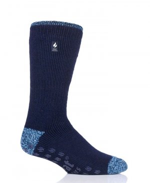 Мужские носки-тапочки Michael Solid Crew , синий Heat Holders