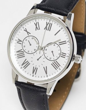 Черные классические часы Topman Asos
