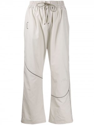 Спортивные брюки с кантом A-COLD-WALL*. Цвет: серый